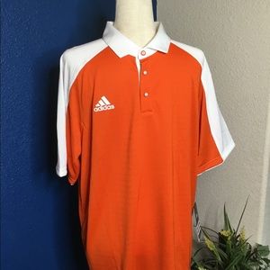 adidas Other - Adidas Man Polo Shirt MV COACHES POLOOrange Size L adidas Other - Adidas Man Polo Shirt MV COACHES POLOOrange Size L